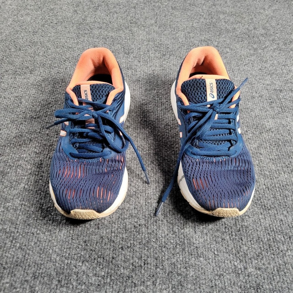 Asics Gel Pulse 11 Womens 6 5 Blue Orange Athletic Running Sneakers 1012A467‎